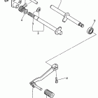 XT 600 Вал переключения