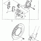 YZ 125 Передний тормозной суппорт