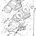 FRZ600R Спидометр