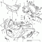 XJ600SG/XJ600SGC Обтекатель 1