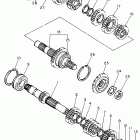 XJ 600S Трансмиссия