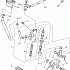 XJ600SG/XJ600SGC Задний торм цилиндр