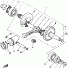 PW 80 Коленчатый вал и Поршень