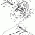 YZ 125 Заднее колесо