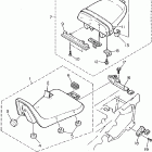 FZR600RGC/FZR600RG Сидение