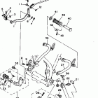 XT 350 Подножки