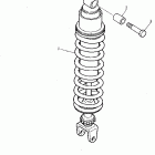 YZF 600R Задняя подвеска
