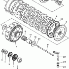 YZ 250 Сцепление
