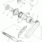 XJ 600S Муфта стартера