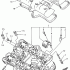 XJ600SG/XJ600SGC Головка цилиндра