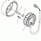 XJ600SG/XJ600SGC Генератор