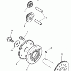 FRZ600R Муфта стартера