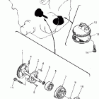 YZF600RG Масляный насос