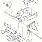FRZ600R Бугель (задний рычаг)