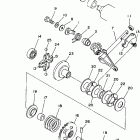 YZ125G1 Регулятор,вед .звезда