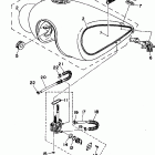 XV750F/XV750FC Топливный бак