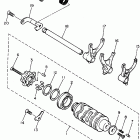 XJ 600S Вилки переключения
