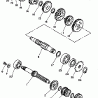 YZ 80 Трансмиссия