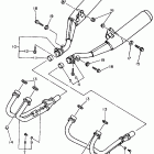 XJ 600S Выхлопная система