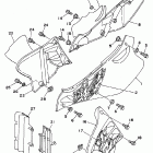 YZ 250 Боковая панель