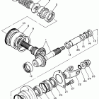 XV750F Virago 750 Промежуточный ведущий вал