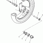 FZR600RFC Переднее колесо