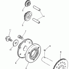 FZR600R Муфта стартера