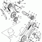 XV750F/XV750FC Цепь механизма газораспределения