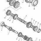 XV1100F/XV1100FC Трансмиссия