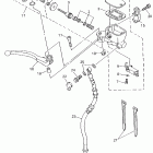 XJ 600S Главный тормозной цилиндр,передний