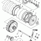 XT 225 Сцепление