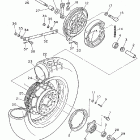 Virago Заднее колесо