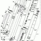 YZ 250 Передняя вилка