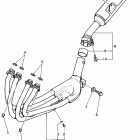 FZR600R Выхлопная система