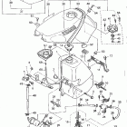 FZR600R Топливный бак