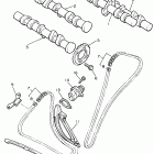 VMX 1200 Цепь механизма газораспределения