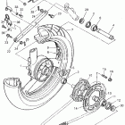 FZR1000 Заднее колесо