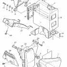 XV750F Virago 750 Боковая панель