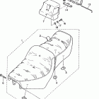 XV1100F/XV1100FC Сидение