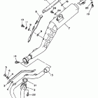 XT 225 Выхлопная система