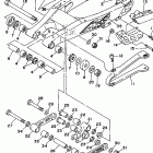 YZ 125 Бугель (задний рычаг)