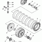 YZ 125 Сцепление