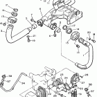 XV750F/XV750FC Выхлопная система