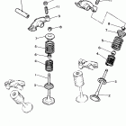 XV750F/XV750FC Клапана