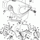 XV 1100 Топливный бак (только шт.Калифорния)