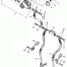 XV750F Virago 750 Главный тормозной цилиндр,передний