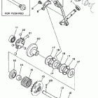 YZ 250 Регулятор,вед .звезда