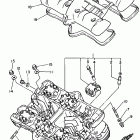 XJ 600S Головка цилиндра