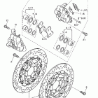 FZR600R Передний тормозной суппорт