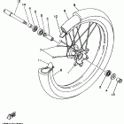 YZ 250 Переднее колесо